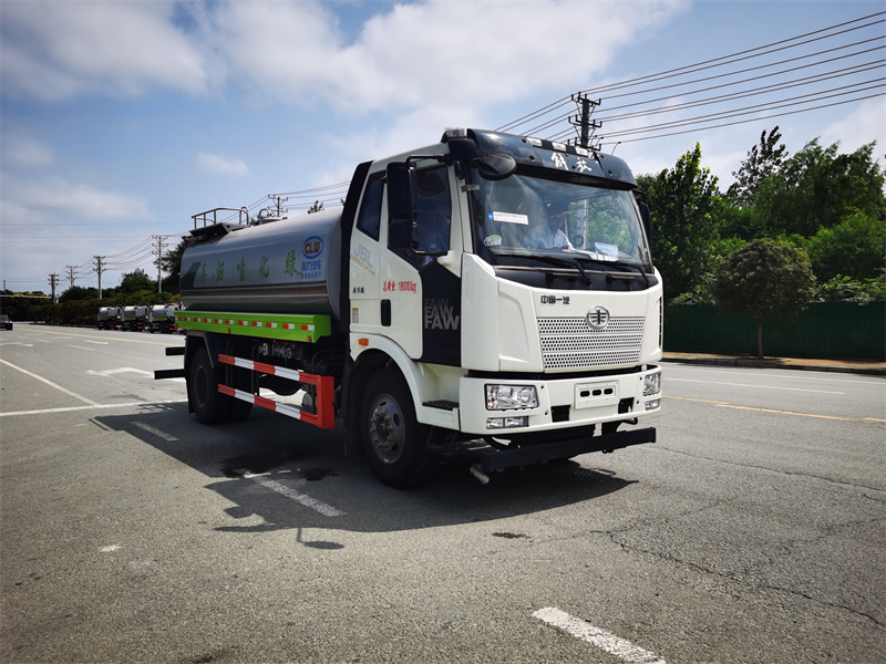 國六解放J6 灑水車（可選大小平臺(tái)）