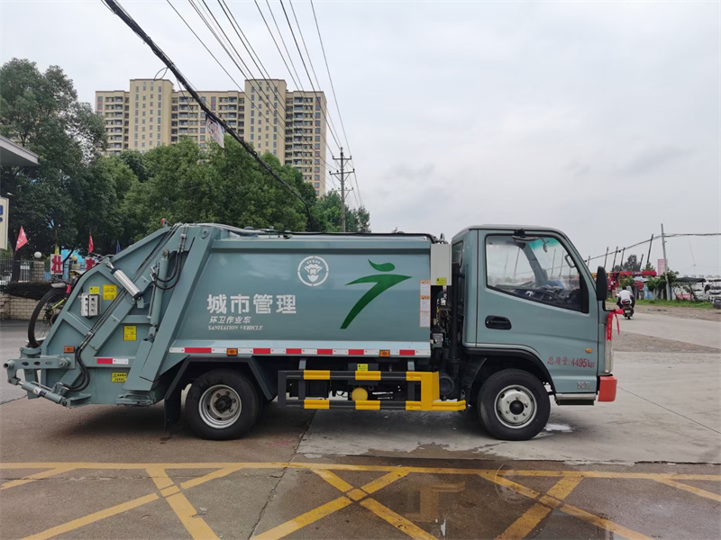 國六4立方 藍牌凱馬 壓縮垃圾車